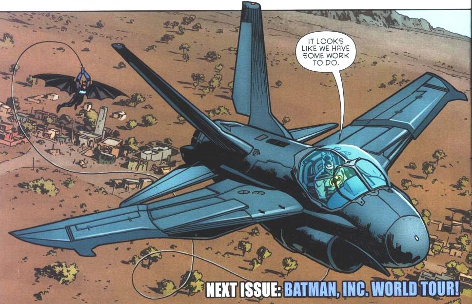 Batman Incorporated Bat-Plane